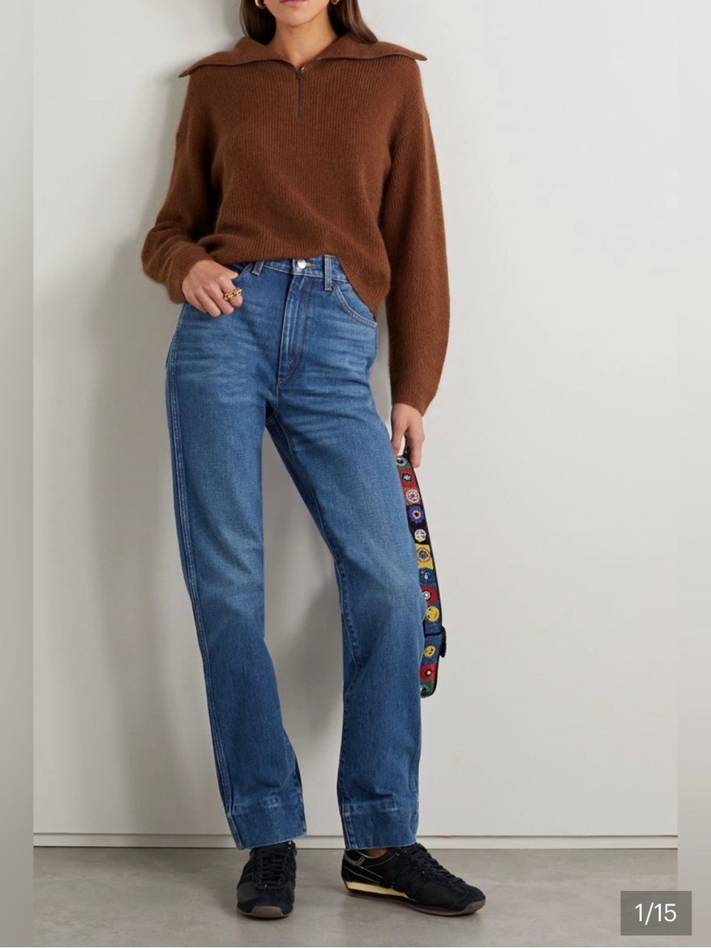 Re/Done River 70s Cigarette Blue Jeans Size 28